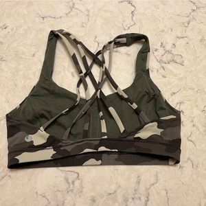 Lululemon Camo Bra